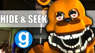 Fredbears Pill Pack Hide and Seek with Subs  Five Nights at Freddys Garrys Mod Sandbox [upl. by Ahsekim]