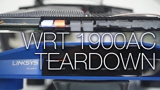 Linksys WRT1900AC Router Teardown and Unboxing  Unpacked [upl. by Yttisahc]