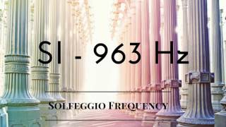 SI  963 Hz  pure Tone  Solfeggio Frequency  8 hours [upl. by Goldsworthy374]