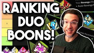 💥Lets Rank the NonCast Duo Boons  Hades [upl. by Christos42]