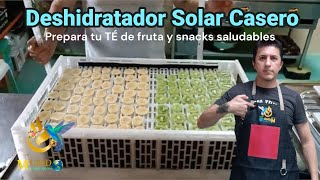 Crea tu propio DESHIDRATADOR casero y disfruta de un té de frutas y SNACKS saludables [upl. by Mellen]