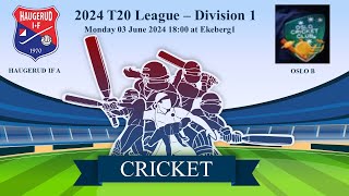 Haugerud A CK vs Oslo B CK T20 Div1 [upl. by Harriett]