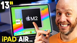 13Inch M2 iPad Air Review The ULTIMATE iPad [upl. by Stein]