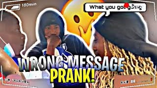 SENDING DCODE A MURDER TEXT MESSAGE ABOUT HIM ON ACCIDENT PRANK😂 Gone Wrong [upl. by Ellicec300]