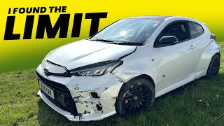 I CRASHED MY NEW GR YARIS [upl. by Zachar]