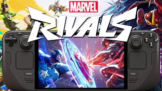 Marvel Rivals Steam Deck  Recommended Settings  SteamOS 36 [upl. by Inal439]