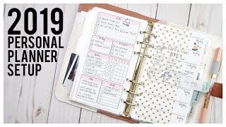 2019 Personal Planner Setup  Websters Pages [upl. by Gipps]