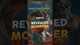 EVERY Monster Revealed in Monster Hunter Wilds So Far 💥 MHW Gaming [upl. by Airolg]