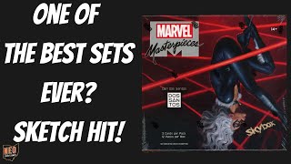 Marvel Masterpieces Box Opening is this the best Marvel Card set ever [upl. by Eaned]