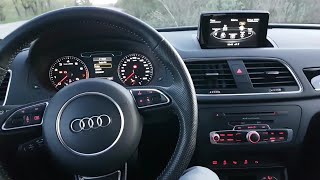 Audi MMISystem Infotaiment tutorial RSQ3Q3 interior and indepth review [upl. by Ahsiat703]