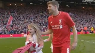 Steven Gerrard Leaves Liverpool  Full Video 16052015 His Final Game Liverpool vs Crystal 13 [upl. by Enileda]