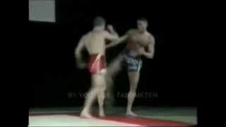 JeanClaude Van Damme  Muay Thai demonstration strength [upl. by Cherianne]