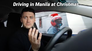 Christmas in Manila The Traffic is CRAZY [upl. by Setarcos]