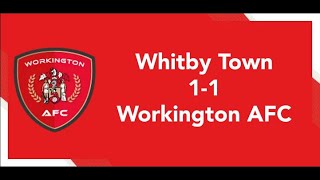 MATCH HIGHLIGHTS Whitby Town 11 Workington AFC [upl. by Nolyat234]