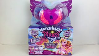 Hatchimals Pixie Riders Wilder Wings Collectibles Unboxing amp Review [upl. by Feer153]