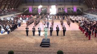 Saumur 2013 Musiques Militaires Joyeux Trompette [upl. by Geirk900]