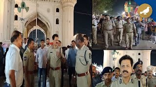 Commissioner Police Hyderabad pays surprise visit to Old City [upl. by Serene]