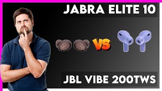 Jabra Elite 10 vs JBL Vibe 200TWS Comparison [upl. by Estel]