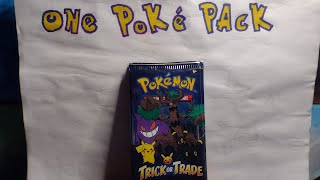 One Poke Pack  Trick or Trade 2024 [upl. by Ellenrad]