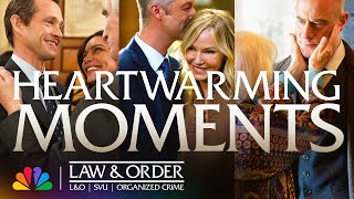 The Most Heartwarming Moments from Law amp Order SVU and Organized Crime  NBC [upl. by Leidgam332]