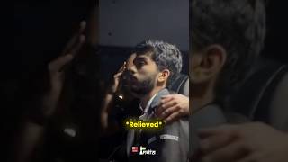 Gukesh meets his Father after beating Ding ♥️🔥 gukesh chess [upl. by Aniara]