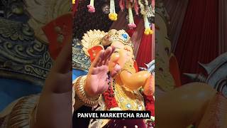 Panvel Bhaji Market Cha Raja  Lalbagucha Raja panvel lalbaughcharaja ganpatibappamorya shorts [upl. by Arman980]