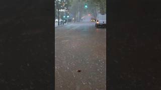 🌩️🌊 Lluvias torrenciales y pequeñas inundaciones en Cataluña [upl. by Yanad647]