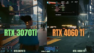 RTX 3070 Ti vs RTX 4060 Ti 4k gaming [upl. by Adela]