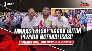 OFFSIDE DUO 198  TIMNAS FUTSAL NGGAK BUTUH NATURALISASI TURNAMEN FUTSAL SMA TERBESAR DI INDONESIA [upl. by Garibald]