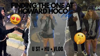 FINDING THE ONE AT HOWARD HOMECOMING❤️💙🦬 VLOG✨ JASVICTORIA💕 [upl. by Namya]