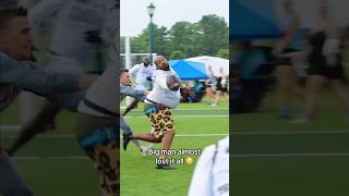 UNC WENT CRAZY🔥❗️youtubeshorts footballshorts football americanfootball 7on7 [upl. by Inahs]