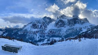 Alta Badia Italy Ski Highlights [upl. by Dnomzed675]