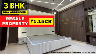 Freehold DDA Approved 3 BHK Independent floor in Dwarka Sector 8 New Delhi  Resale Flats 3bhk [upl. by Blanc]