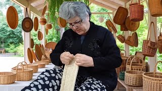 gilan village local Handicrafts Unique Kapo Weaving amp Cooking Traditional GilanStyle Shami 🌾✨quot [upl. by Koffman]