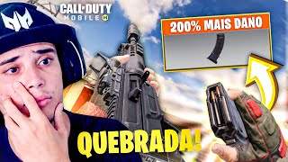 Apresento a NOVA SKS do COD MOBILE 🚨 Extremamente ROUBADA TYPE 19  ACESSÓRIO SECRETO [upl. by Akel]