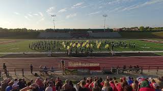 Oconee County Warrior Marching Band at the 12th Annual Oconne Classic Marching Ccntest in Baldwin HS [upl. by Minta]