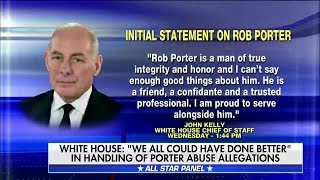 Jonah Goldberg John Kellys Initial Defense of Rob Porter Indicative of Bunker Mentality at WH [upl. by Schou]