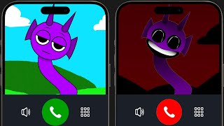 Incredibox Sprunki Call on the Phone and Scare Again Hide yourself [upl. by Sima]