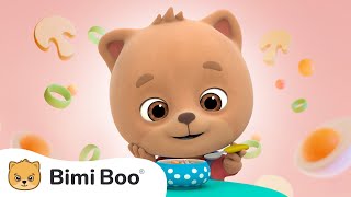 Food Song for Kids and Preschool Toddlers  Bimi Boo [upl. by Bianka]