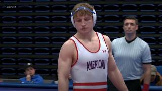 197lbs Liam Volk Klos American vs Ryan Golnick Lindenwood [upl. by Hashim]