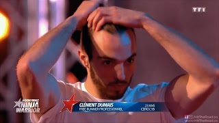 Clément Dumais  Best of Ninja Warrior France 2016 TF1 saison 1 [upl. by Nolyad]