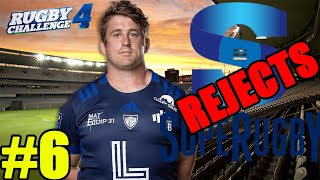 RECRUITING SUPER RUGBY REJECTS  ANDREW READY 6  Rugby Challenge 4 [upl. by Nerok666]