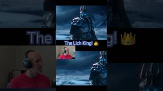 Meeting the Lich King for the first time worldofwarcraft wow reaction [upl. by Nyrrat907]