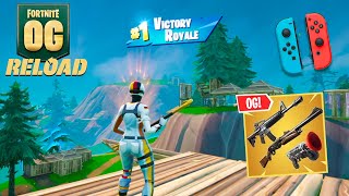 Fortnite Nintendo Switch Reload Gameplay 33 Kill Win [upl. by Wymore442]