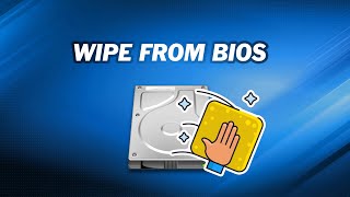 How to Wipe HDD amp SSD from BIOS [upl. by Heeley]