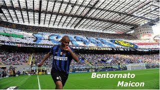 IL RITORNO A SAN SIRO DI MAICON quotIL COLOSSOquot ACCOGLIENZA DA BRIVIDI [upl. by Retluoc]