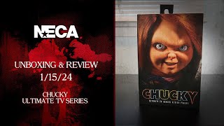 NECA Chucky Ultimate TV Series Action Figure UnboxingOverview [upl. by Laved236]