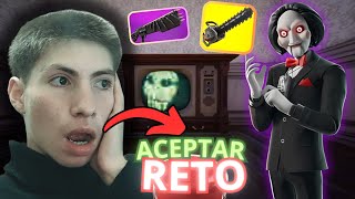 EL RETO MÁS TERRORIFICO😱😰  FORTNITE  TERMINO ASUSTADO👺😩 [upl. by Yclehc]