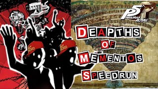 Persona 5 Royal  Depths of Mementos SpeedrunNew Game [upl. by Nnylirak398]