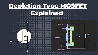 MOSFETDepletion Type MOSFET Explained Construction working and Characteristics Explained bengali [upl. by Aivizt]